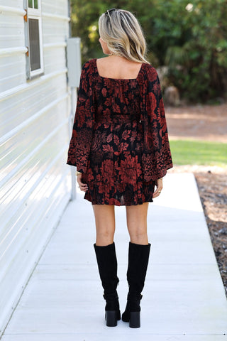 The Laurel Smocked Dress - Simply Me Boutique
