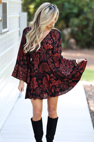 The Laurel Smocked Dress - Simply Me Boutique