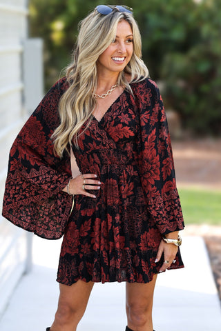 The Laurel Smocked Dress - Simply Me Boutique