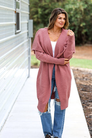 The Maeve Knit Waterfall Cardigan - Simply Me Boutique