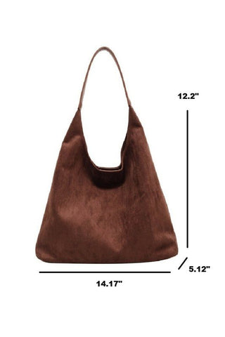 The Monroe Modern Brown Hobo - Simply Me Boutique