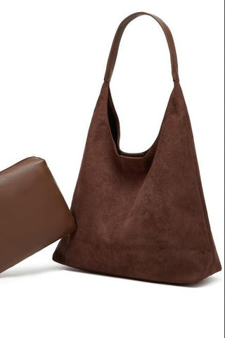 The Monroe Modern Brown Hobo - Simply Me Boutique