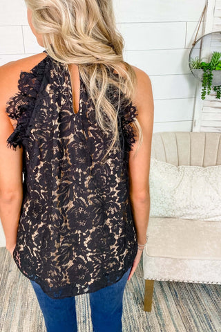 To The Top Lace Halter Top 3 Colors! - Simply Me Boutique