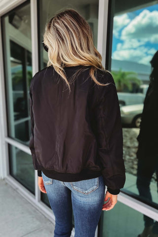 Top Gun Bomber Jacket 3 COLORS! - Simply Me Boutique