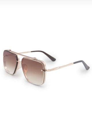 TOPFOXX Bella Coffee Aviators - Tangle Free - Simply Me Boutique