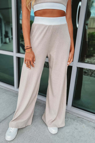 Travel the World Heavy Ribbed Knit Pants - Simply Me Boutique