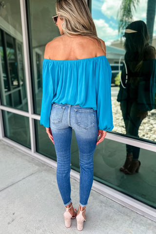 Truth of the Matter Off Shoulder Top 4 COLORS! - Simply Me Boutique