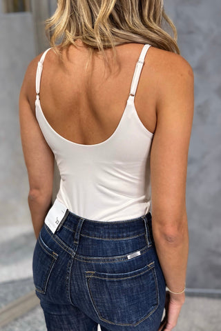 Vanilla Cloud Butter Soft Bodysuit - Simply Me Boutique