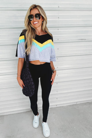 Vibe Check Crop Leggings Set - Simply Me Boutique
