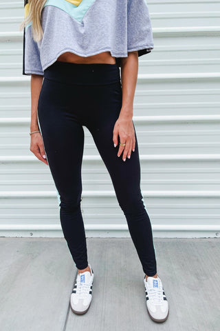 Vibe Check Crop Leggings Set - Simply Me Boutique