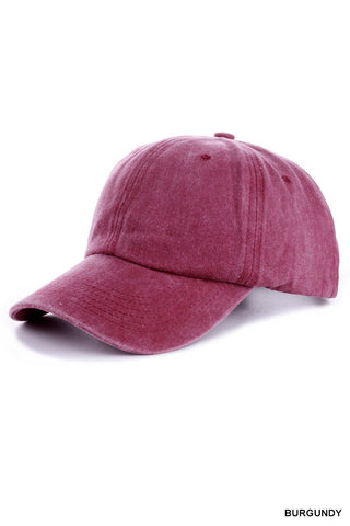 Vintage Washed Baseball Cap 7 COLORS! - Simply Me Boutique