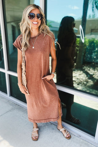*Weekend Intentions Midi Dress - Simply Me Boutique