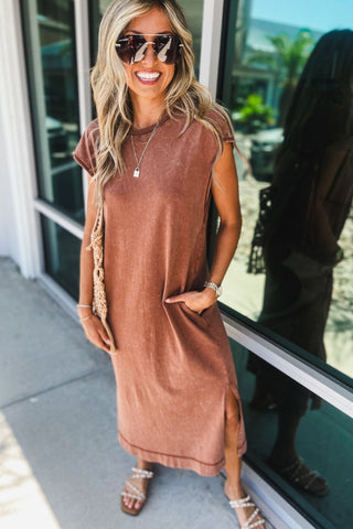 *Weekend Intentions Midi Dress - Simply Me Boutique