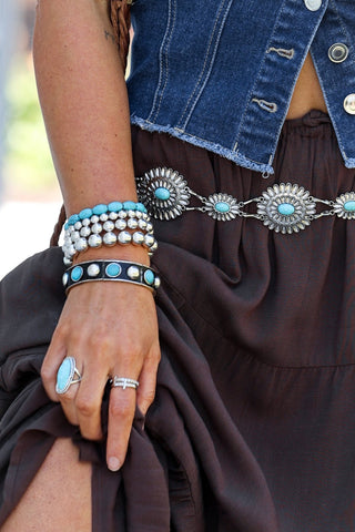 Western Bubble Multi Stackable Stretch Bracelet - Simply Me Boutique