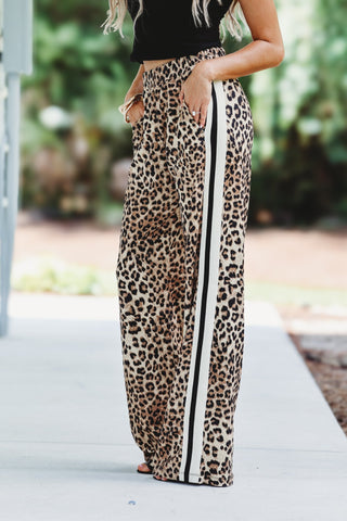 Wild Child Side Striped Butter Soft Pants - Simply Me Boutique