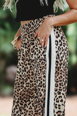Wild Child Side Striped Butter Soft Pants - Simply Me Boutique