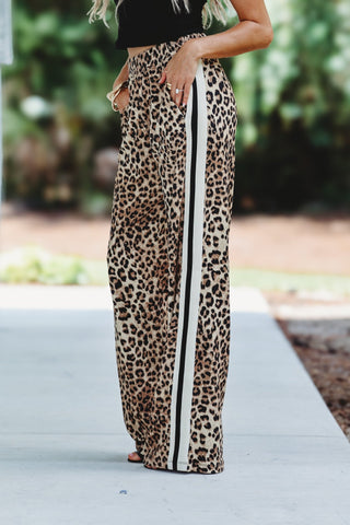 Wild Child Side Striped Butter Soft Pants - Simply Me Boutique