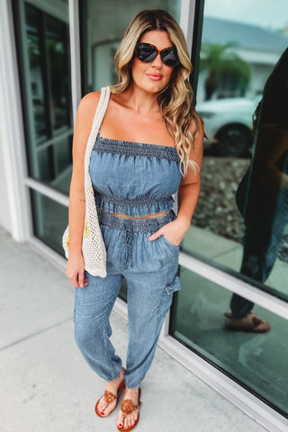 Z SUPPLY Rivina Chambray Tank - Simply Me Boutique