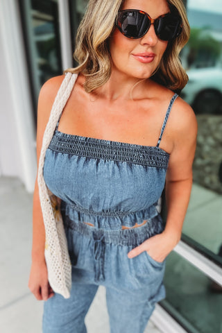 Z SUPPLY Rivina Chambray Tank - Simply Me Boutique