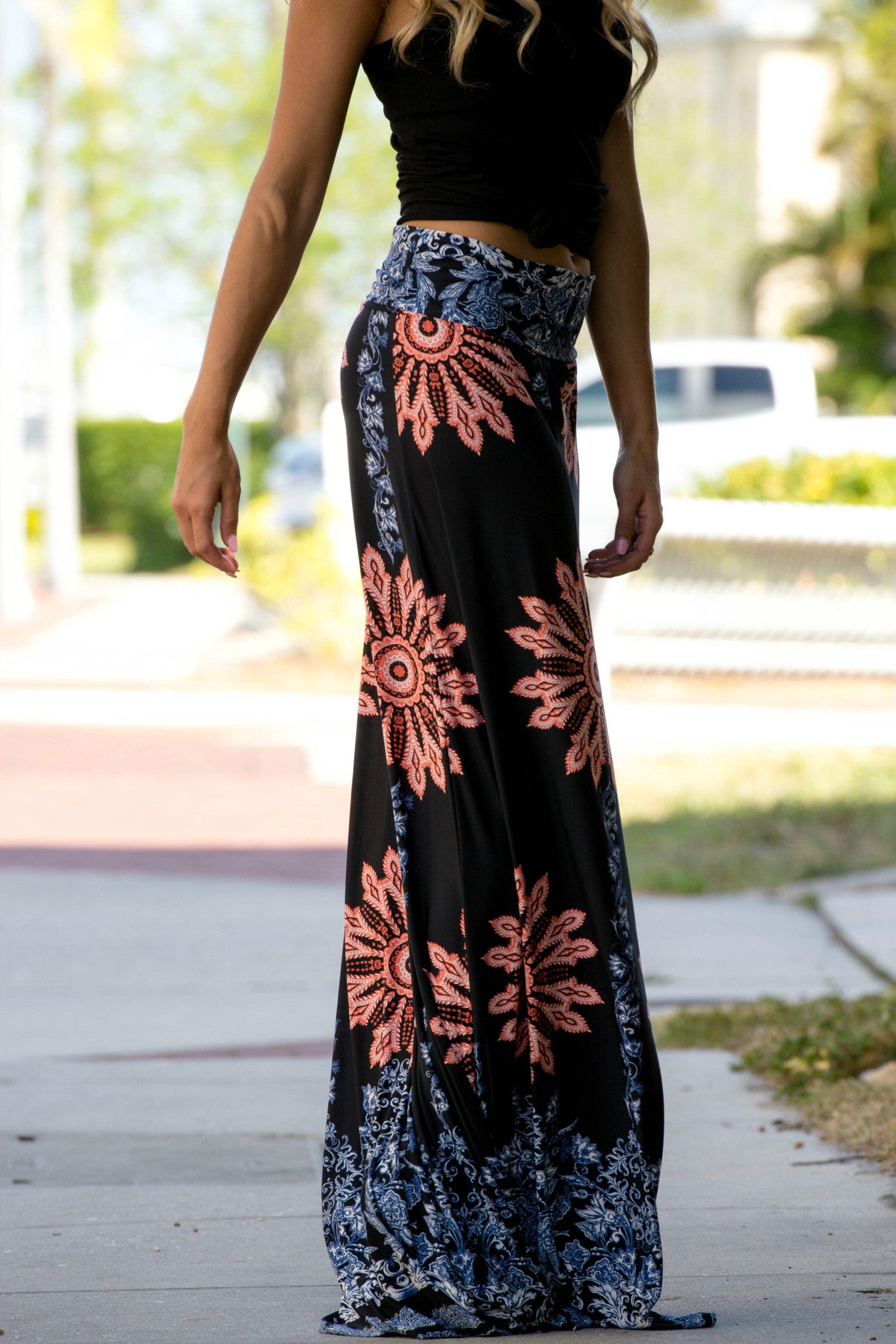 Printed Maxi Skirt | Women's Online Clothing Boutique | Women's On ...