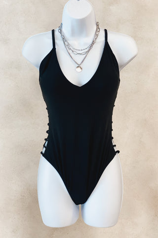 The Oahu Side Cutout One Piece Swimsuit 3 colors!