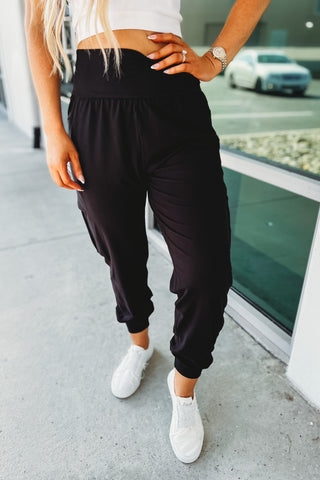 (More colors) Do Your Thing Butter Soft Joggers with Side Pockets