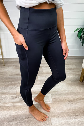 On the Ball Workout Active Black Leggings
