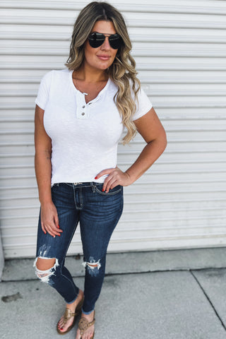 Better Than Ever Ivory Henley Top