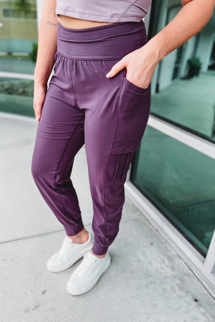 (More colors) Do Your Thing Butter Soft Joggers with Side Pockets