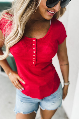 Word Gets Around Waffle Knit Top 4 Colors!