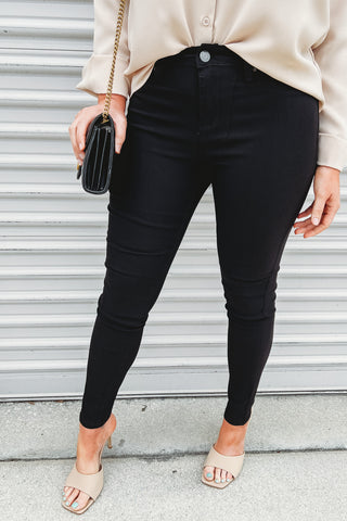All Day Comfort Hyperstretch Mid Rise Skinny Pants